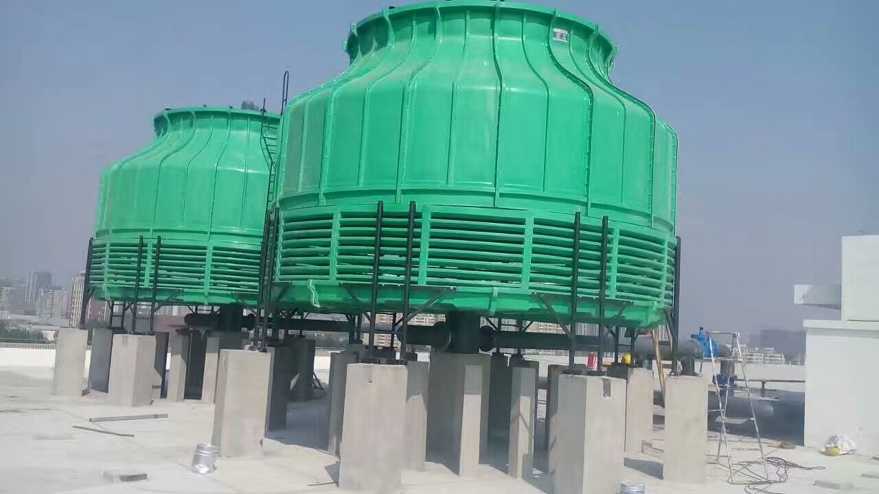 開封低噪聲玻璃鋼冷卻塔工程施工廠家-加工安裝定做